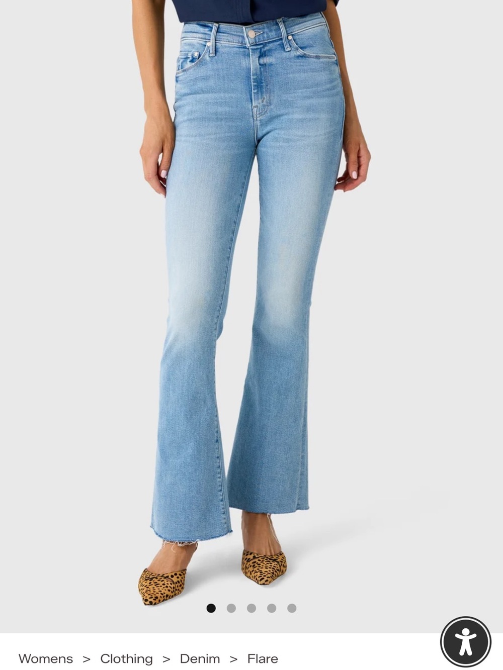 MOTHER The weekender Fray Jeans size 24